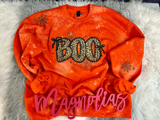 BLEACHED BOO SWEATSHIRT