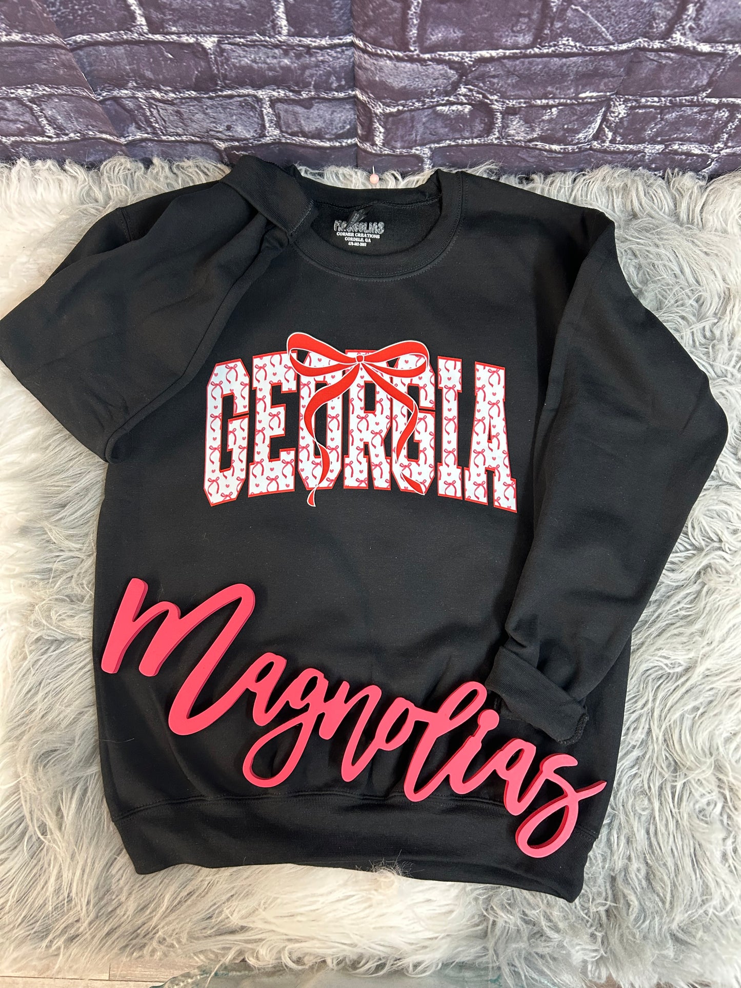 Georgia Bow Sweatshirt