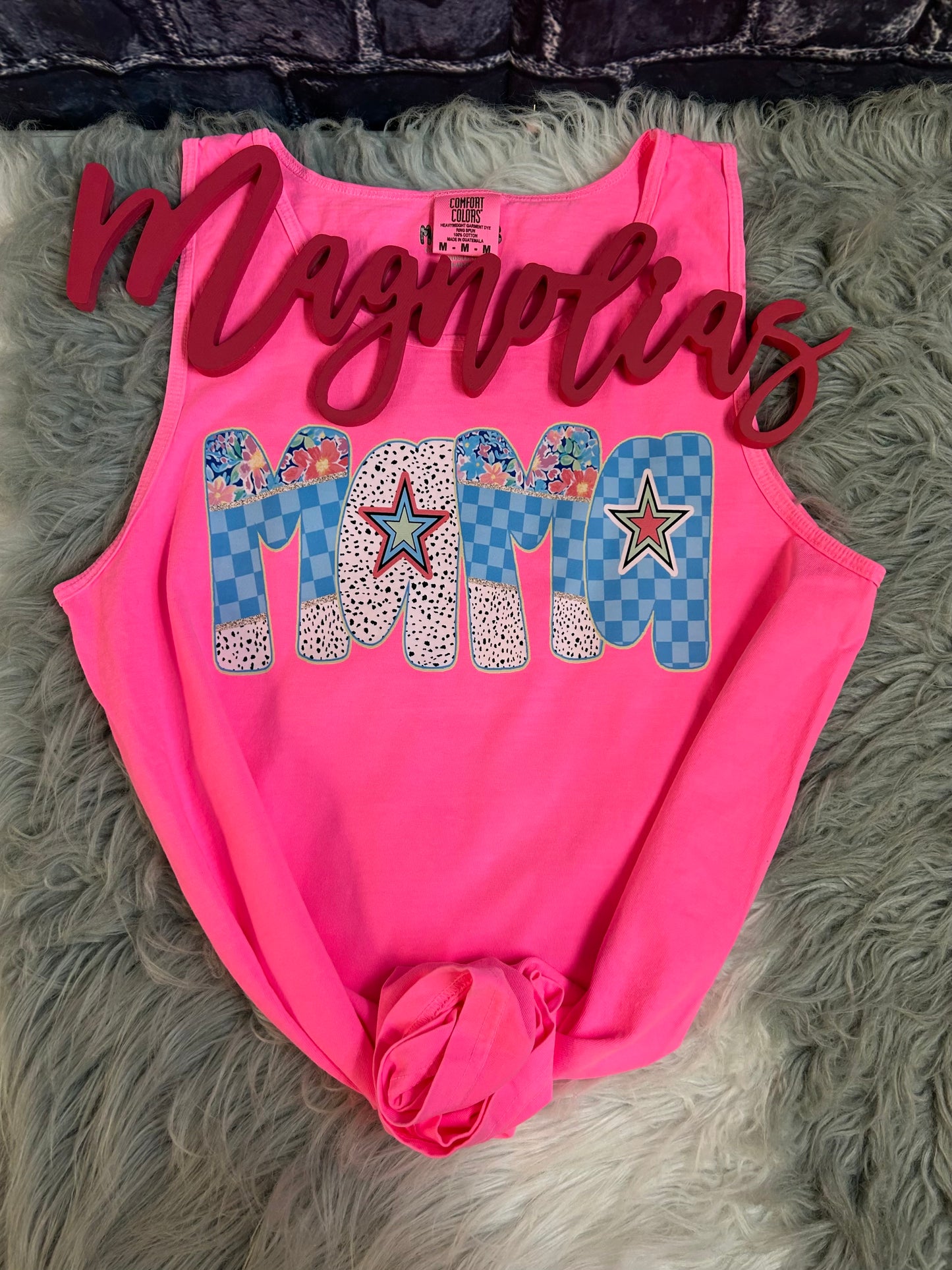 Mama Retro Tank Top