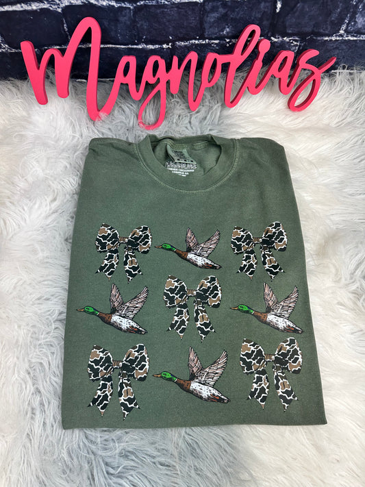 Coquette Camo Ducks