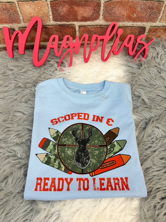 Scoped In Back to School Tee