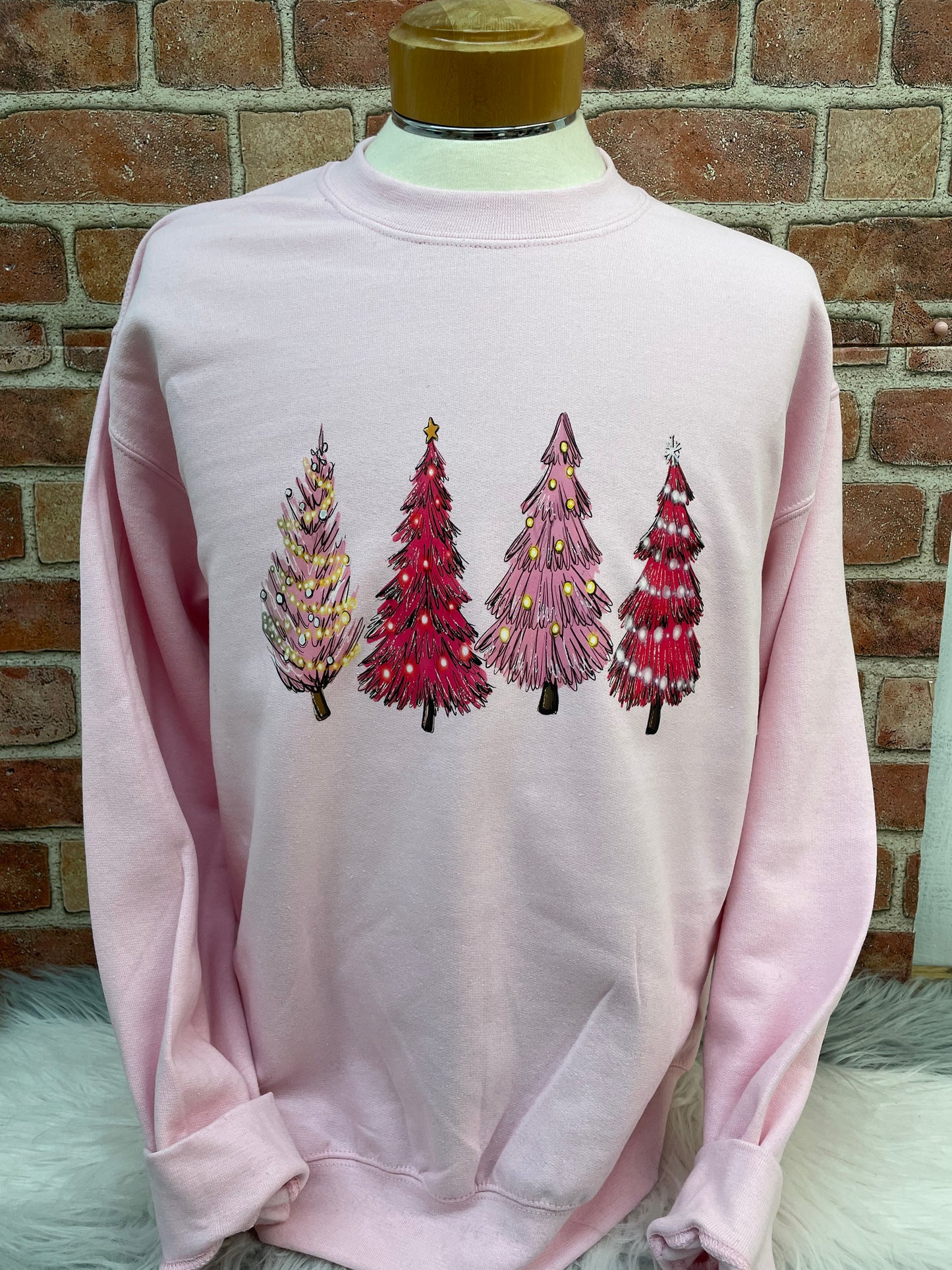 Pink Christmas Trees