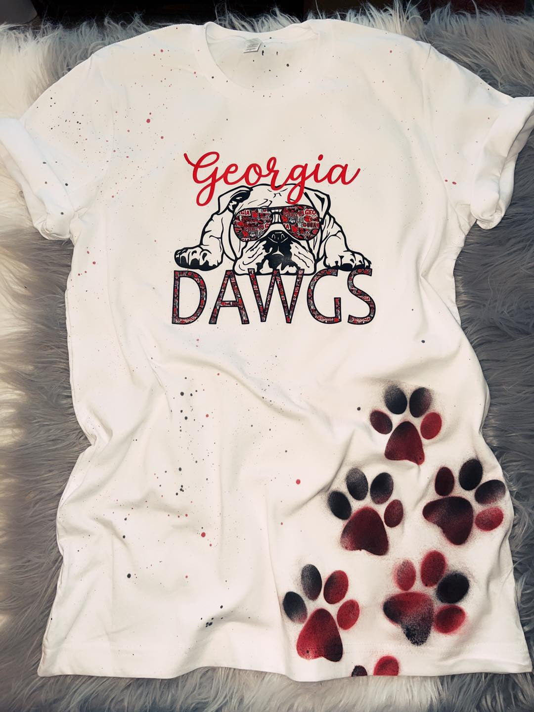 Dawgs Splatter and Prints